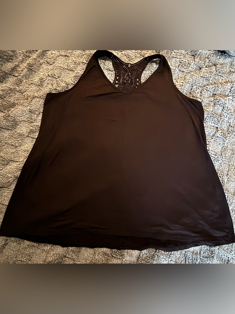 Livi Active Black Lace Racerback Tank